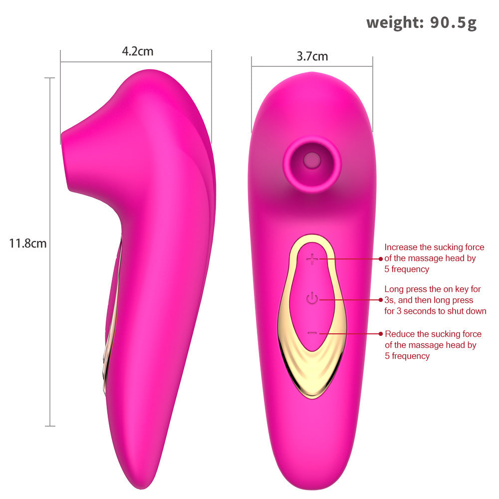 Clitoral Stimulator | Clit Sucker with 5 Power Levels | Waterproof Suction Vibrator