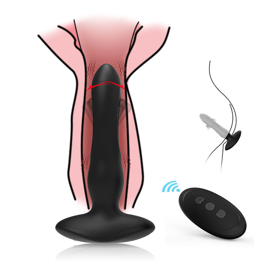 Flapper Anal Plug Flapping Vibrator with Remote