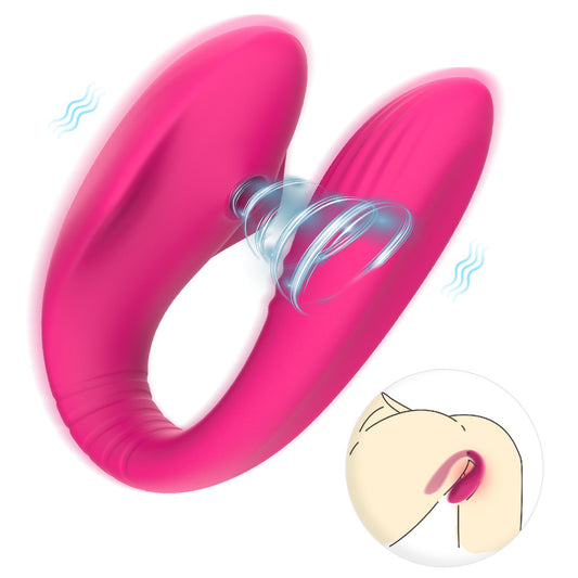 Air Pressure Vibrating Massager for Couples