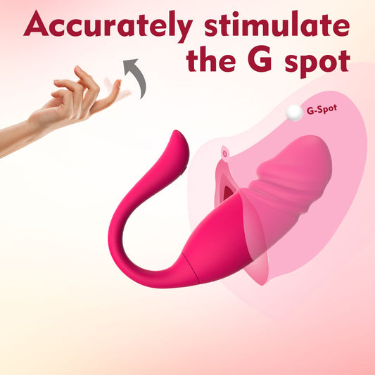 App Controlled Thrusting Egg Vibrator