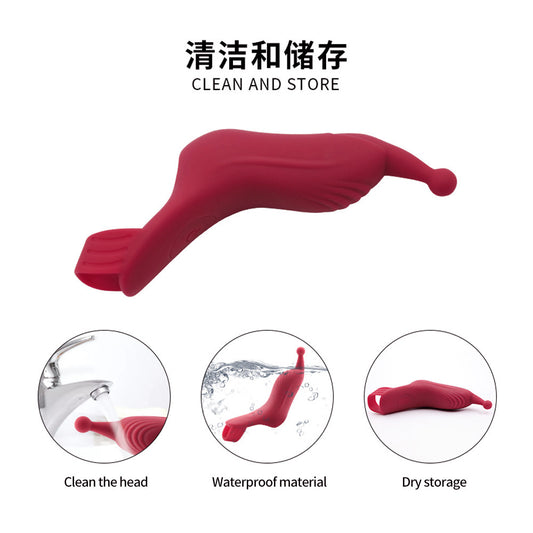 Clitoris G Spot Stimulator Vibrator Couples Finger Vibrator