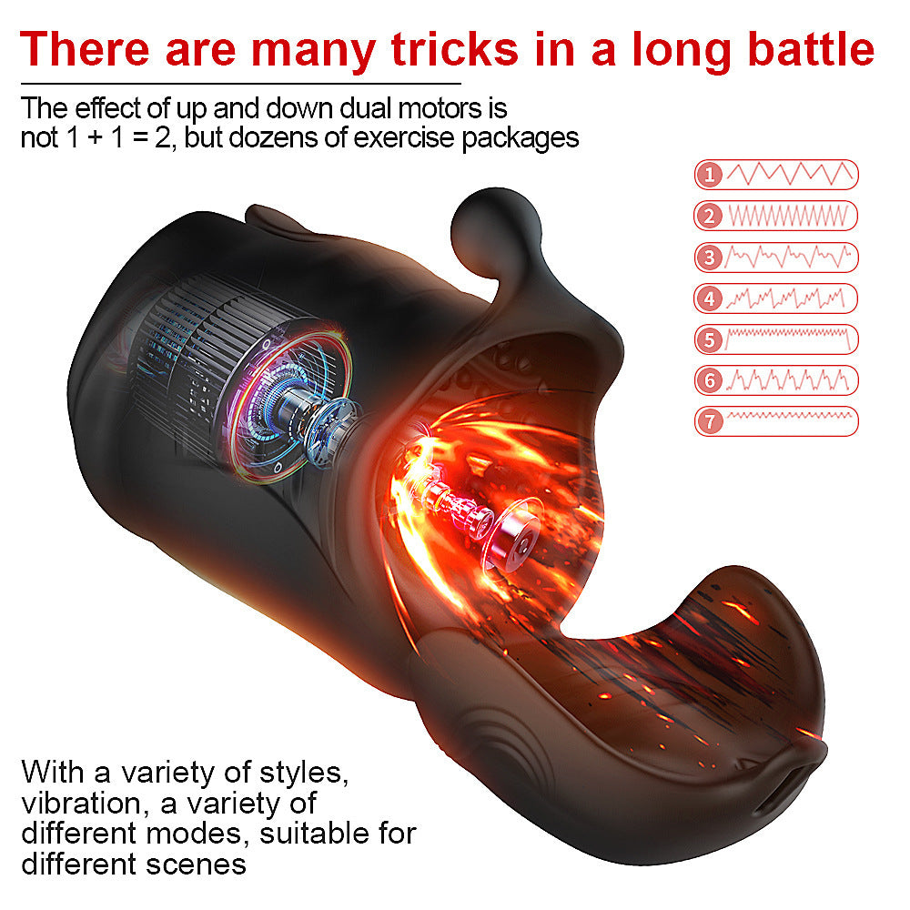 Heated Vibrating Penis Tip F-Spot Massager