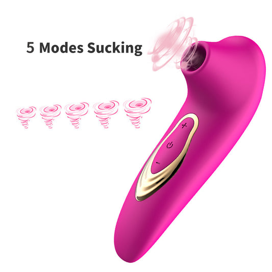 Clitoral Stimulator | Clit Sucker with 5 Power Levels | Waterproof Suction Vibrator