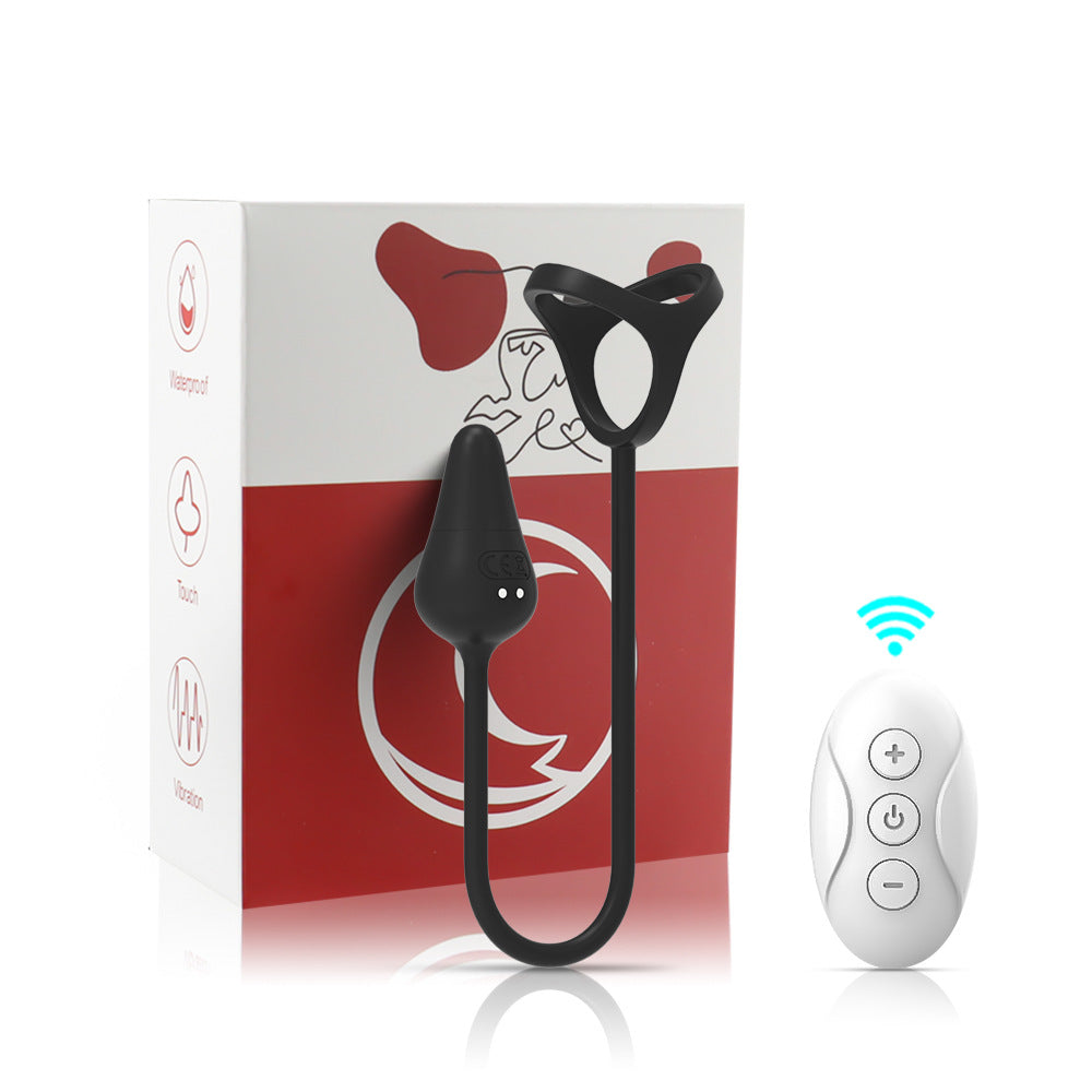 Sextoys Masseurs de Prostate vibromasseurs avec Anneau Pénien avec Télécommande