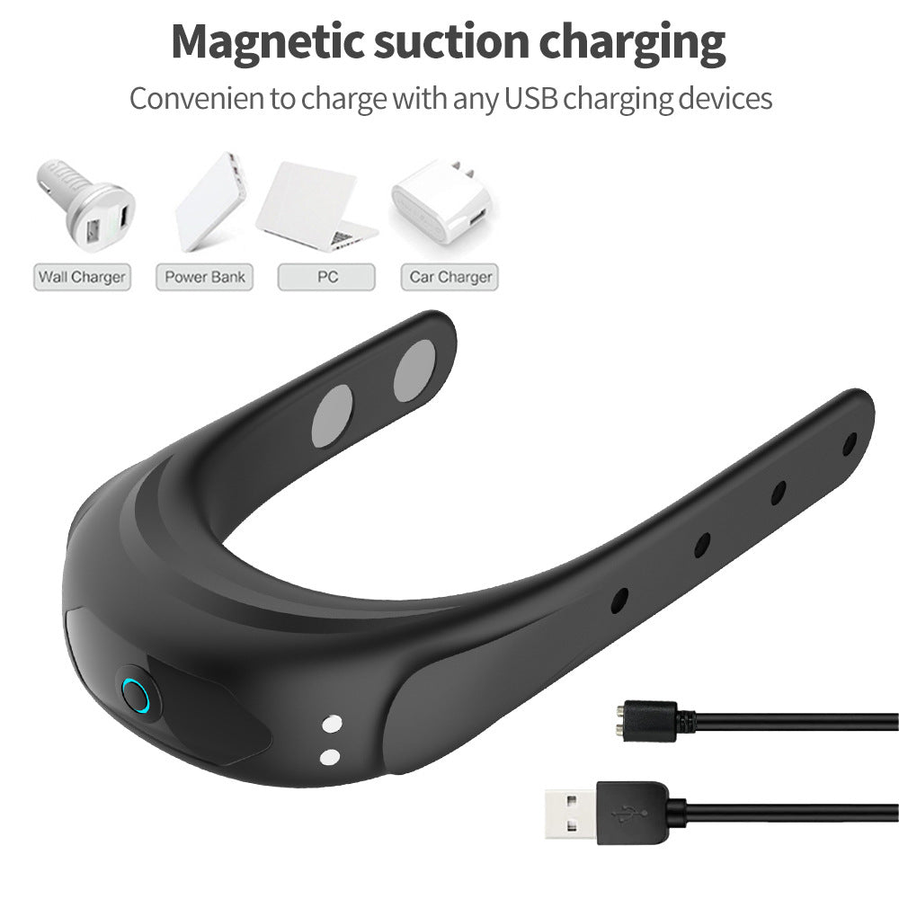 Anneau de pénis vibrant avec boucle réglable - 10 modes de vibration - rechargeable