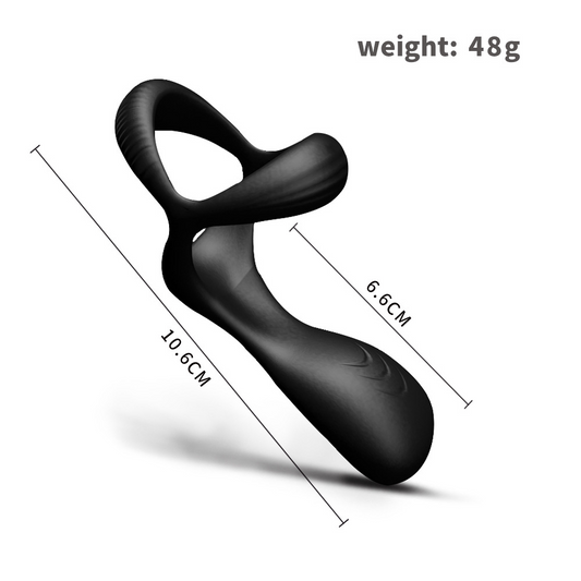 Anneau Penien Vibrant und Silikon Noir