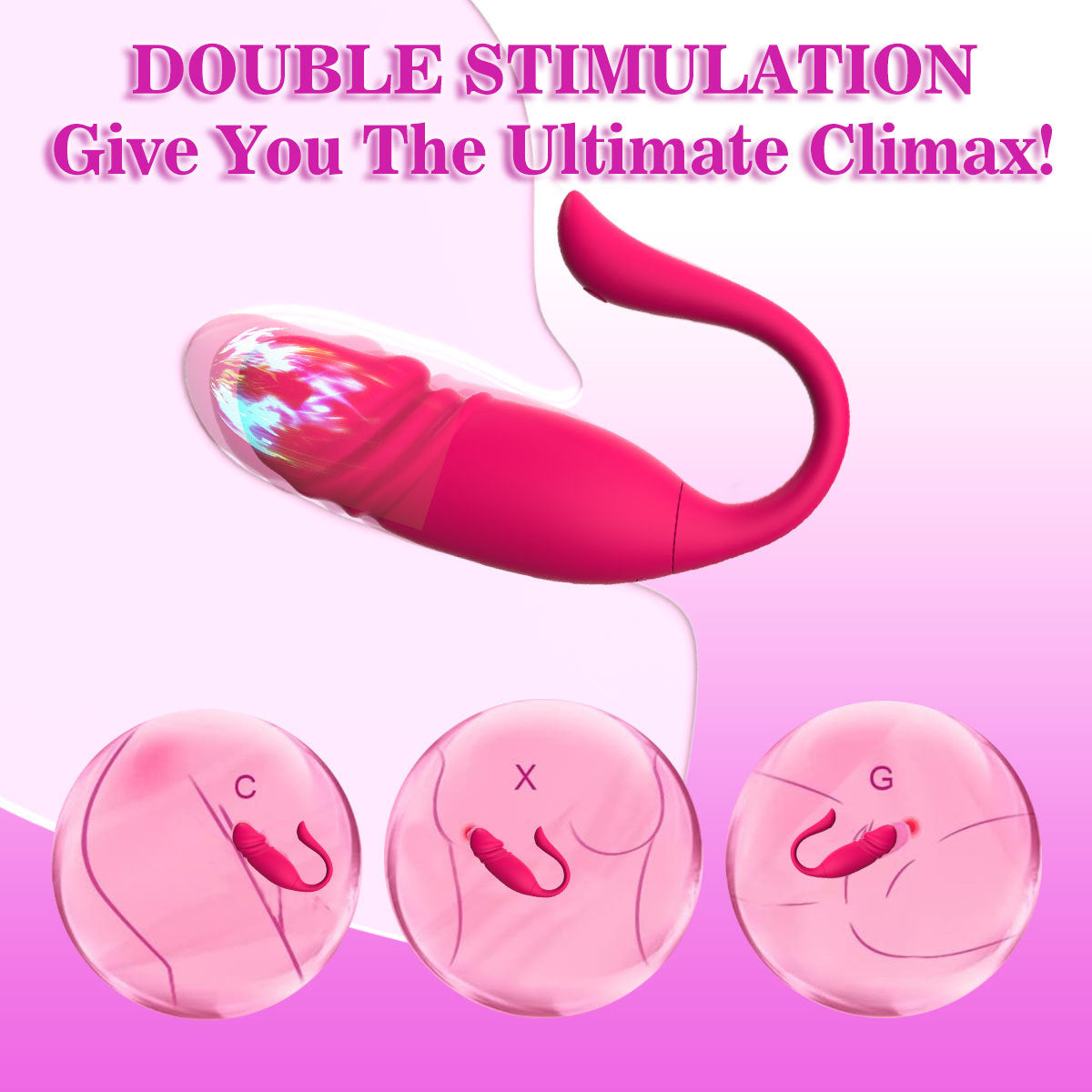 App Controlled Thrusting Egg Vibrator