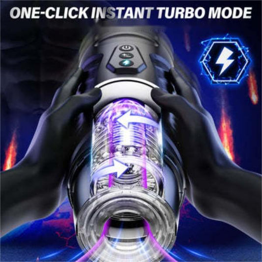 Sextoy Masturbeuse Homme Rotation 360 – Masturbator-Netzkabel mit Saug- und Vibrationsmodi – automatisch – Saug- und Vibrationsfunktion