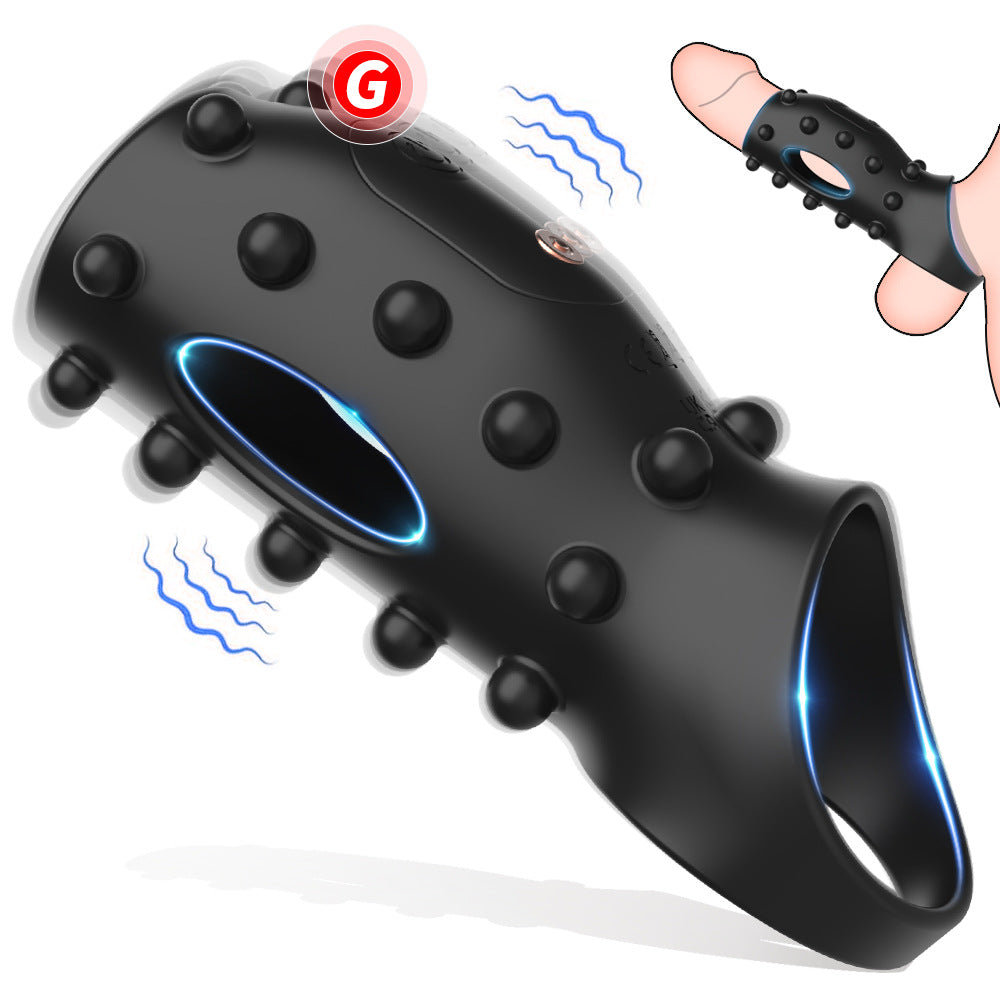 Vibrating Triple Cock Ring Couples Vibrator