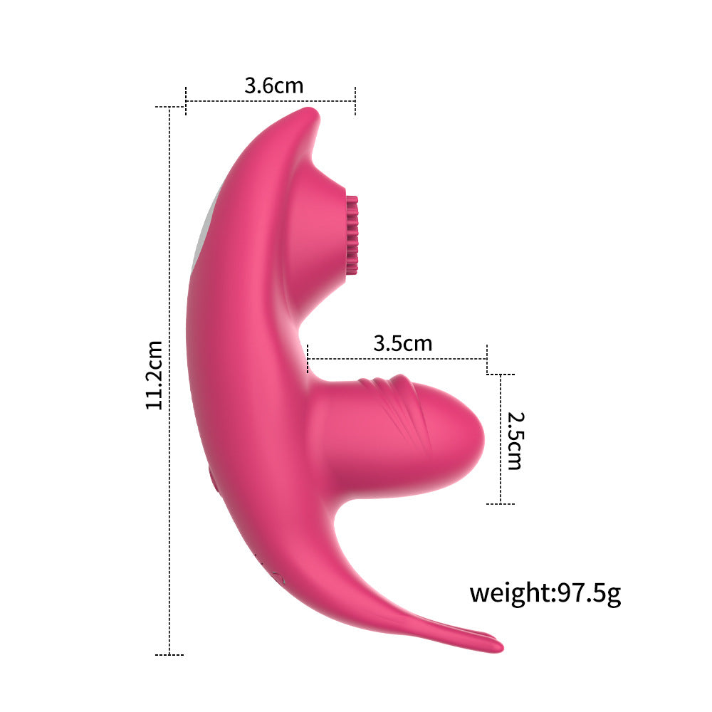 3 in 1 Thrusting Wearable Vibrator Clitoral & Anal Stimulator with APP