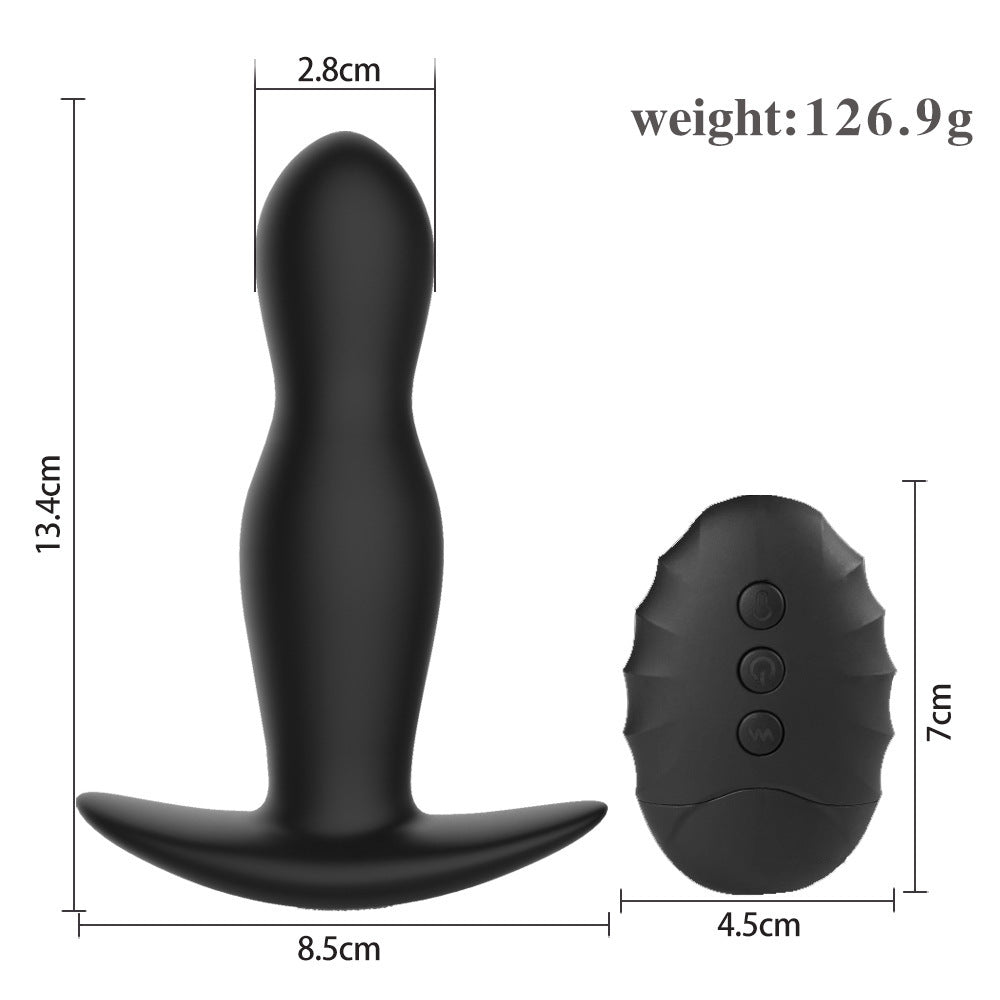 Automatic Inflatable Vibrating Butt Plug