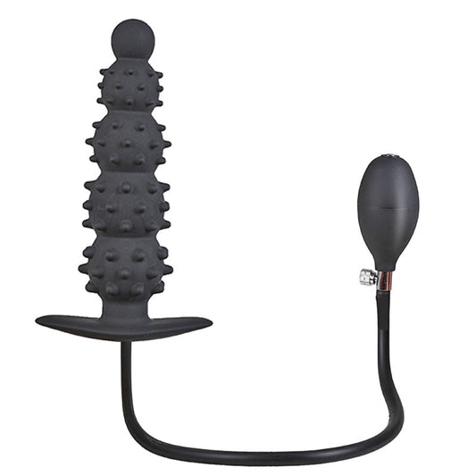 Puffer Inflatable anal Plug - Black