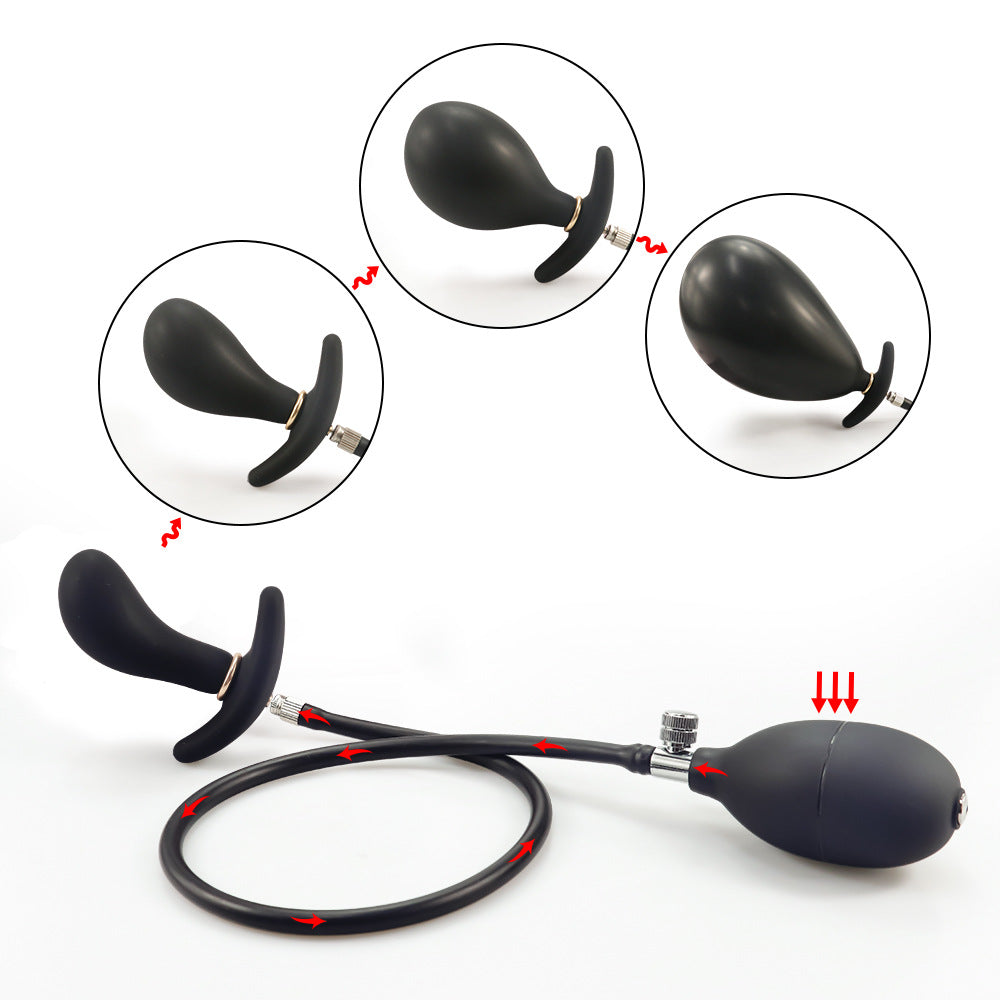 Expandable Inflatable Butt Plug