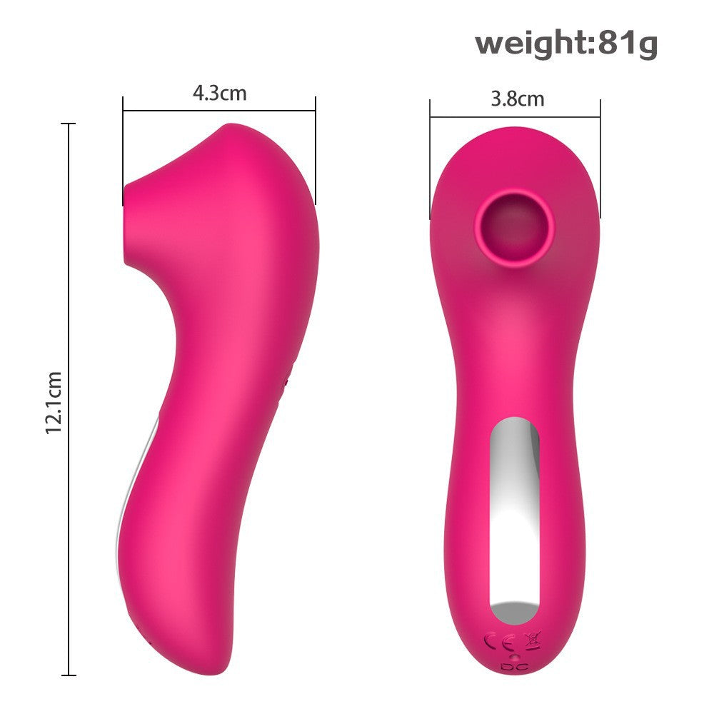 Clitoris Sucker - Mini Clitoral Stimulator with 10 Modes - Pink