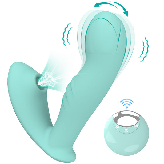 Indulge Stroking G-Spot and Clitoral Suction Stimulator